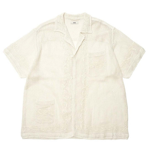 보디 셔츠 Bode Mesh Filigree Short Sleeve