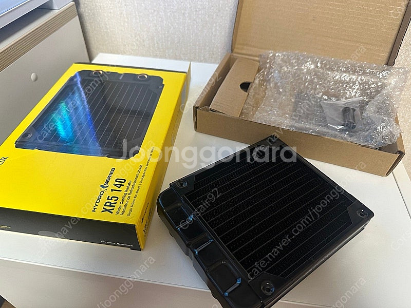 커수)CORSAIR 140라디에이터 팝니다.--0