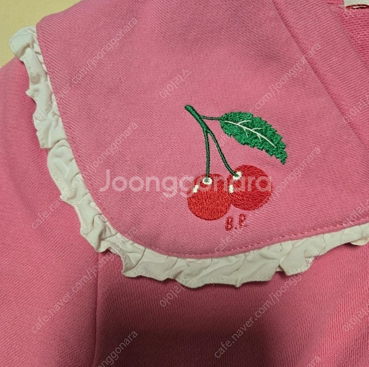 베베드피노 체리베이비 프릴카라 저지자켓 90--2