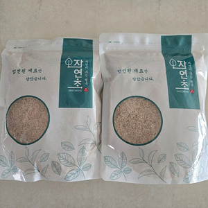 자연초 차전자피 식이섬유 250g 거친입자 2개