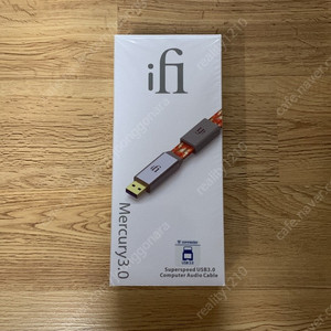 ifi mercury 3.0 usb 케이블 판매합니다.