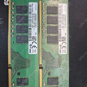 램 RAM DDR4 2133 x 2개 삼성