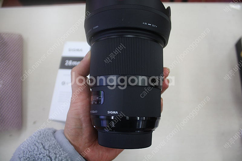 시그마 아트 28mm f1.4 니콘마운트--2