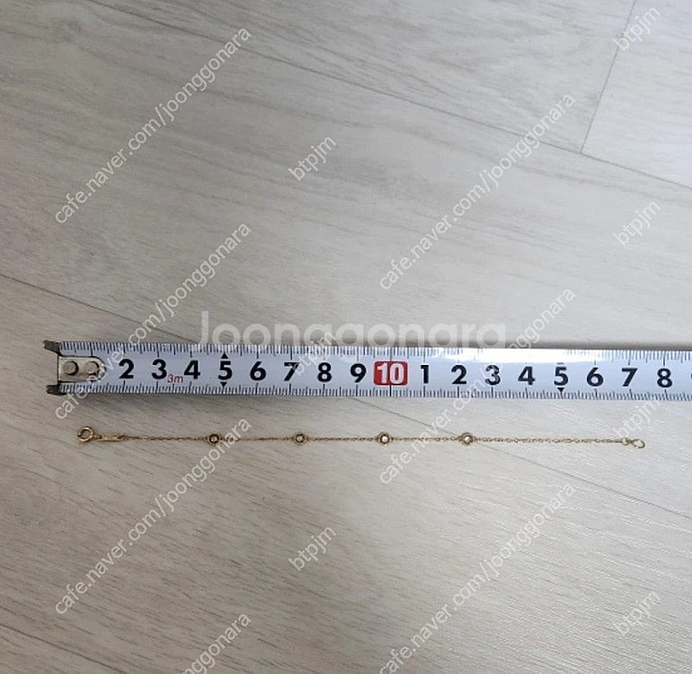 14k 큐빅 팔찌(옐골)--1