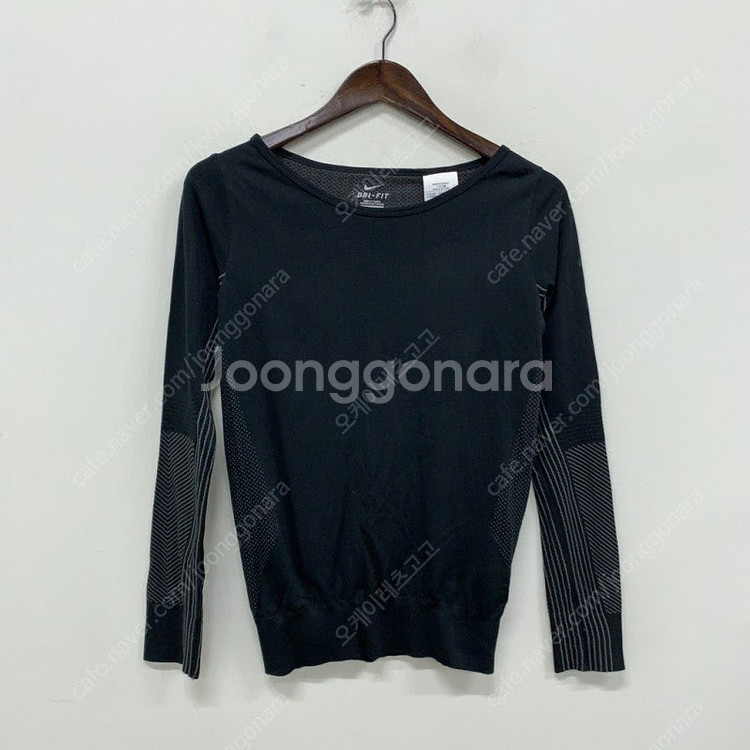 나이키 드라이핏 기능성 블랙 여자 긴팔티 85 G018...--0