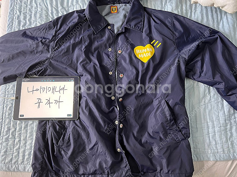 [XL] 휴먼메이드 코치 자켓 네이비--0