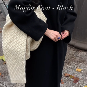 리본빗 코트 ribbonbit Magots Coat - Black 새상품 박스그대로