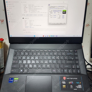 고사양 게이밍 노트북 MSI gp66 12uh(i9-12900h, 32gb, 3080, 1TB, 15.6" QHD, 복구드라이버)