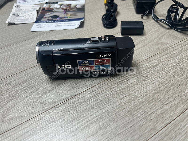 소니핸디캠 sony-hdr cx220 8.9 32배줌 ...--5