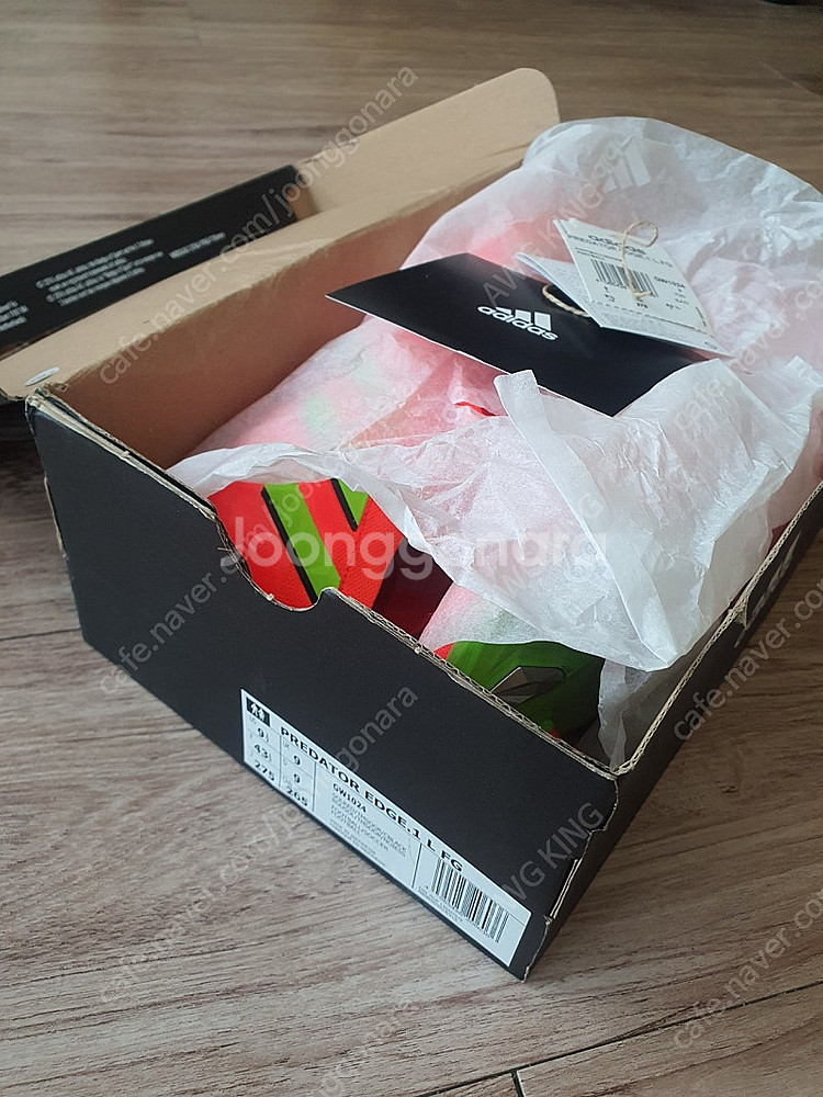 아디다스 프레데터 엣지1. 팔아봐요!!--0