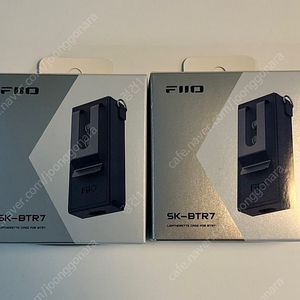 (판매) Fiio BTR7 가죽 케이스 2개 판매합니다.