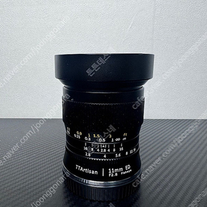 TTArtisan 11mm f 2.8 Z 마운트 광각 어안렌즈 팔아요!