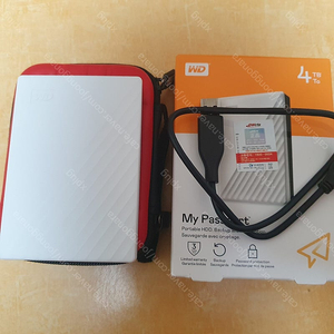 [8]WD NEW My Passport Gen3 팝니다. 4TB (화이트컬러)