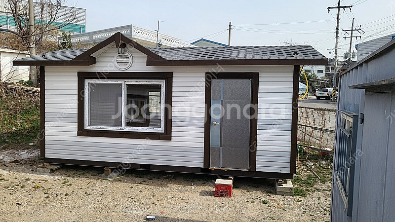 (판매)3mx6m 이동식비닐사이딩농막850만원입니다,--3
