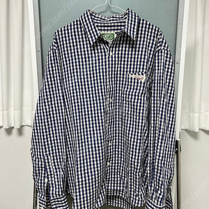 [M] STU 21F/W Check Shirt Blue STU OFFICE