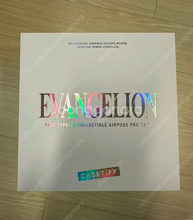 케이스티파이 X 에반게리온 테스트 타입 컬렉터블 에어팟...--5