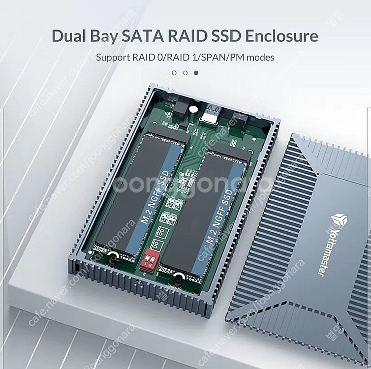 Yottamaster M.2 SATA SSD RAID ...--0