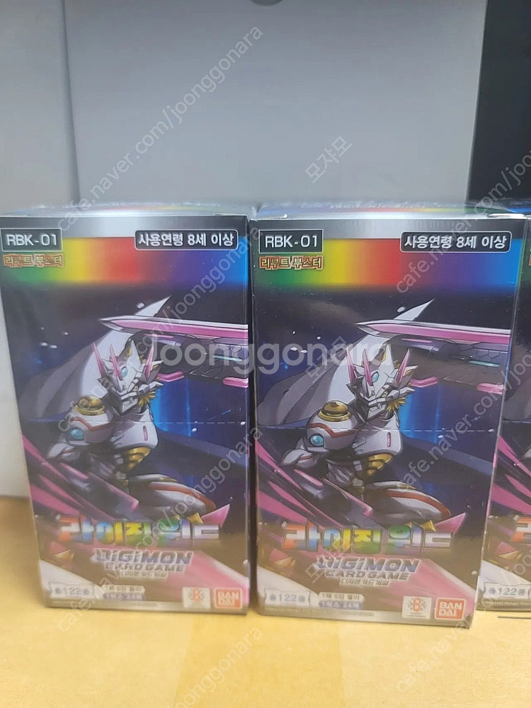 신 디지몬 카드게임 라이징윈드 미개봉 새상품 판매합니다--0