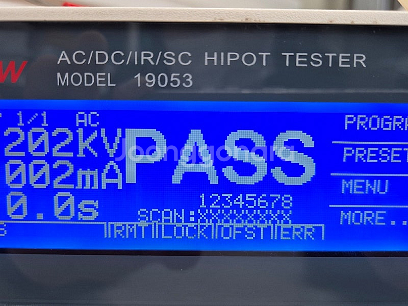 ARAW AC/DC/IR/SC Hipot Tester ...--2