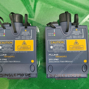 Fluke Cable Analyzer DTX1800용 Optical Module DTX-SFM2 DTX-MFM2 SET 판매합니다.