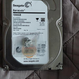 씨게이트(Seagate)바라쿠다(BarraCuda) 3.5인치 1TB 판매