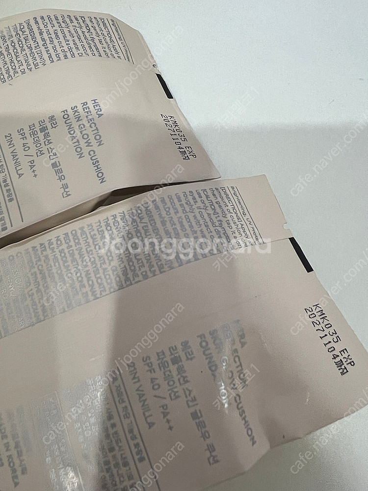 리뉴얼출시된 헤라 리플렉션 스킨글로우쿠션 21n1 리필...--1