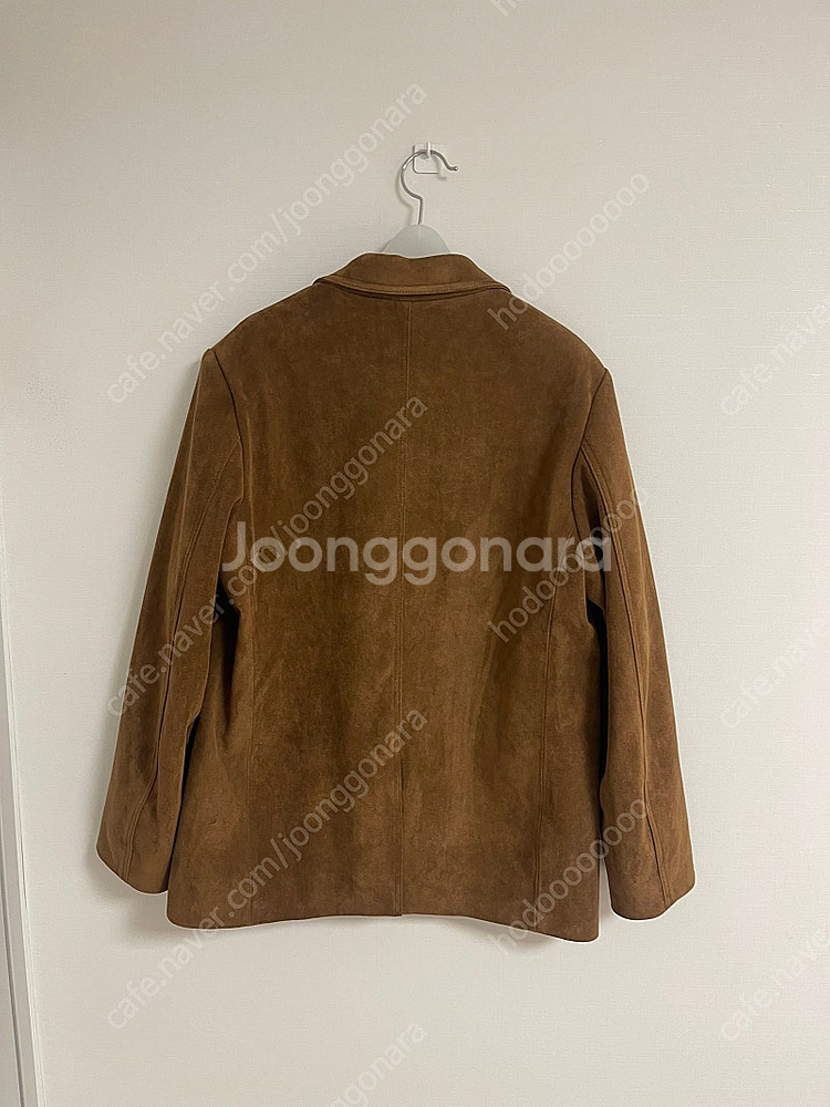 틸버 클래식 비건 스웨이드 자켓 F--4