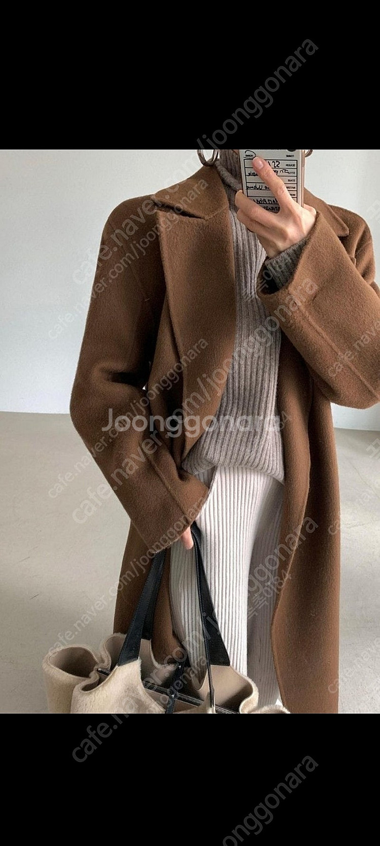 쪼이쇼룸 꽁떼드조이 아웃포켓 핸드메이드코트--1