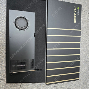 쿼드로 RTX A4000 DDR6 16G[AS남음_박스있음] 판매합니다