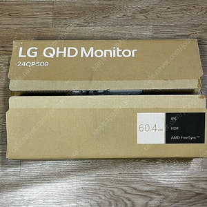 LG 24인치 QHD 모니터 24QP500