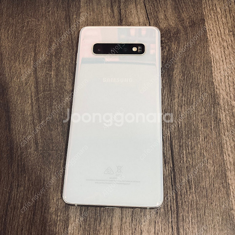 갤럭시 S10 화이트 128용량 무잔상깨끗 해외판카메라...--1