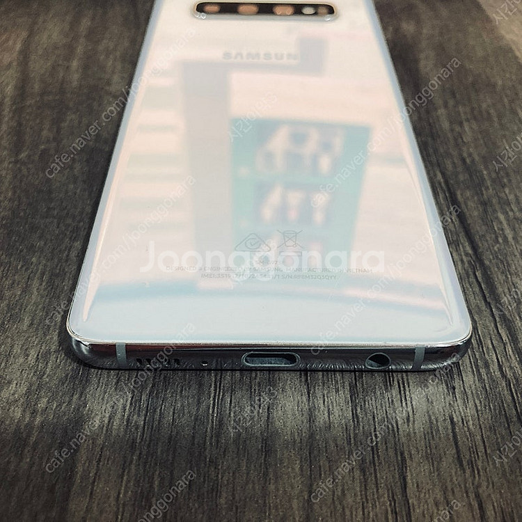 갤럭시 S10 화이트 128용량 무잔상깨끗 해외판카메라...--5