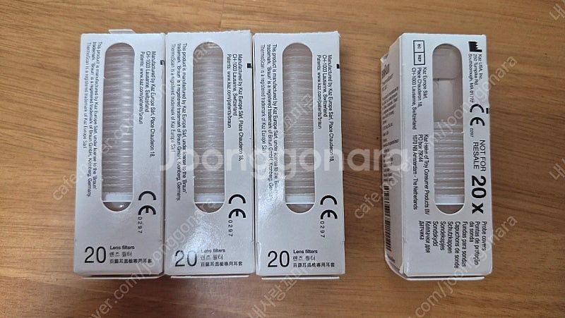 BRAUN ThermoScan 브라운 귀체온계 렌즈필터...--0