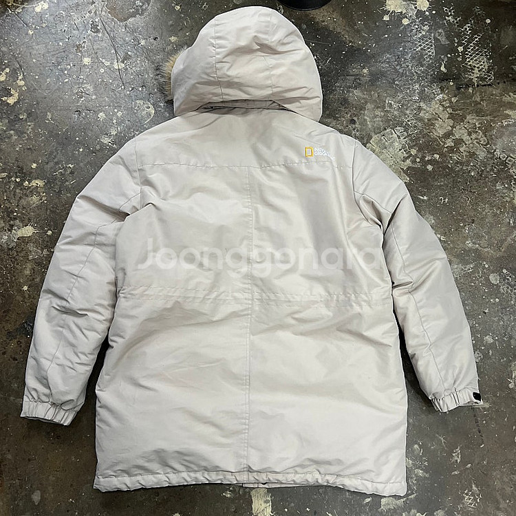XL) 내셔널지오그래픽 덕다운 패딩 점퍼 봄버 자켓--2