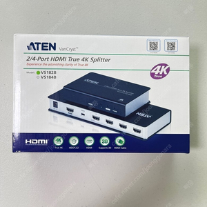 ATEN 2/4 Port HDMI True 4K Splitteer 분배기 VS182B (새상품)