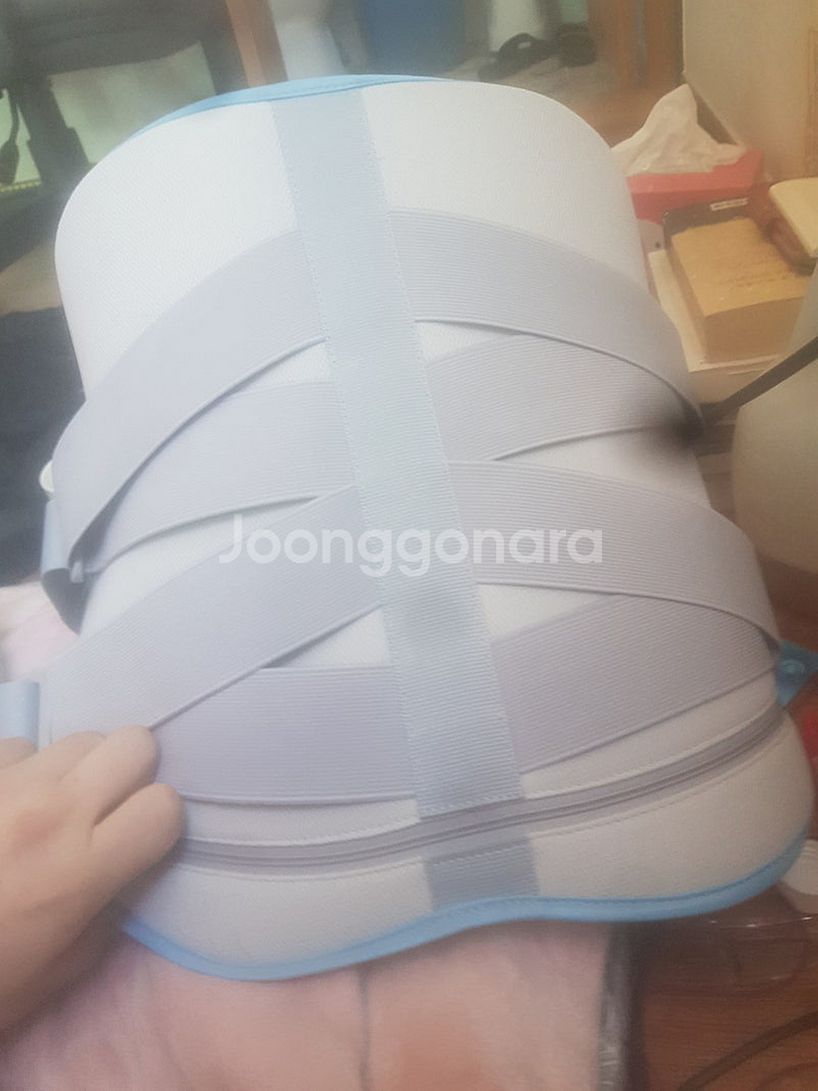 허리보조기 허리보호대 1번사용--0