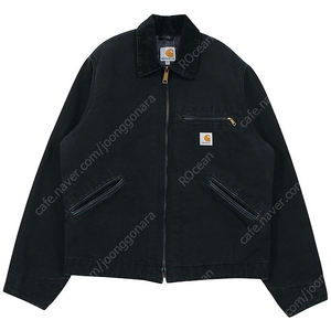 [M] 2015 USA Carhartt J001 BLK Detroit Jacket Blanket Lined 칼하트 블랙 디트로이트 자켓 블랭킷 안감 미국생산 미제