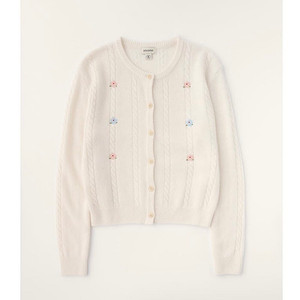 시엔느 Vintage Rose Cardigan (Ivory) 새상품