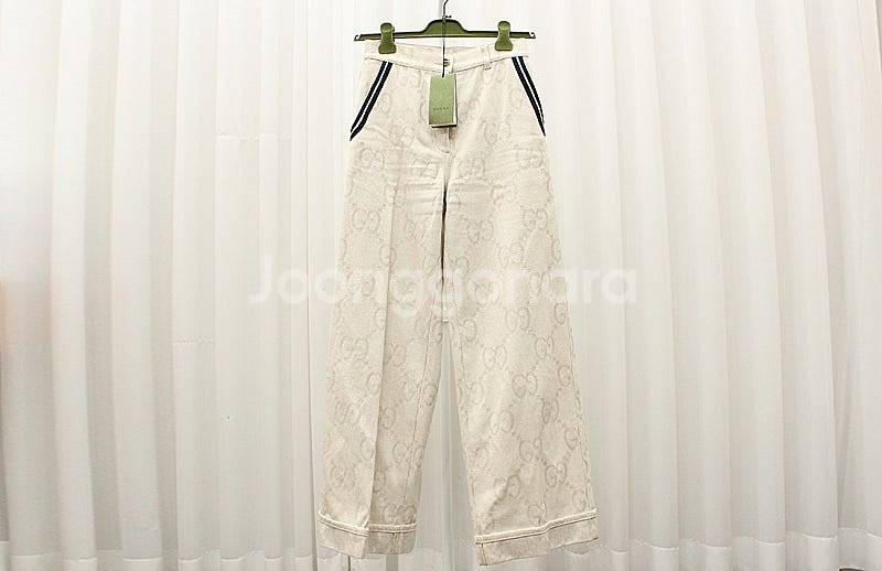 [중고명품다올] 구찌 22FW 맥시 GG 코튼 와이드핏...--0