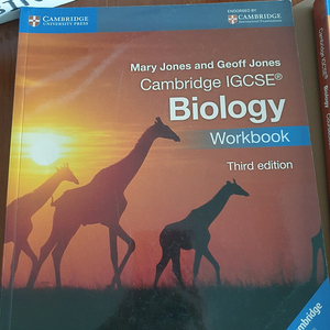 Cambridge IGCSE Biology 워크북 코스북 (3edition)