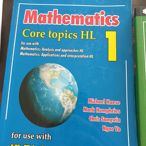 HAESE MATHMATICS core topocs HL 1