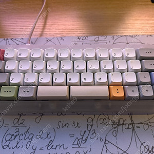 Kbdfans XDA R1, 애플 레트로 키캡 팝니다.