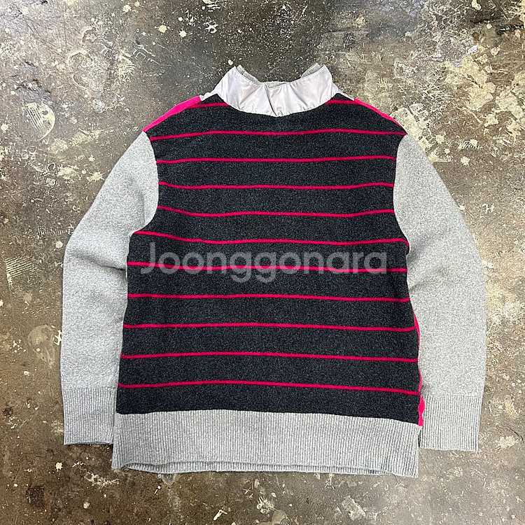 95) 빈폴 골프 방풍 하프 집업 니트 여성 골프웨어 골프 의류--3