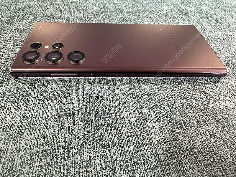 (KT) 갤럭시S22울트라 256G 버건디 파손없는 상...--6
