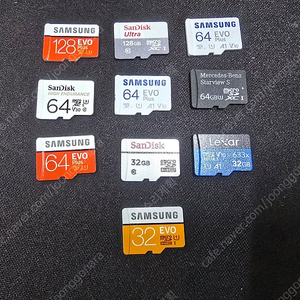 마이크로SD카드 32GB 64GB 128GB 판매합니다.(10개)