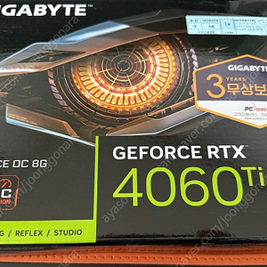 기가바이트 Geforce RTX 4060 Ti OC D6 8GB 팝니다