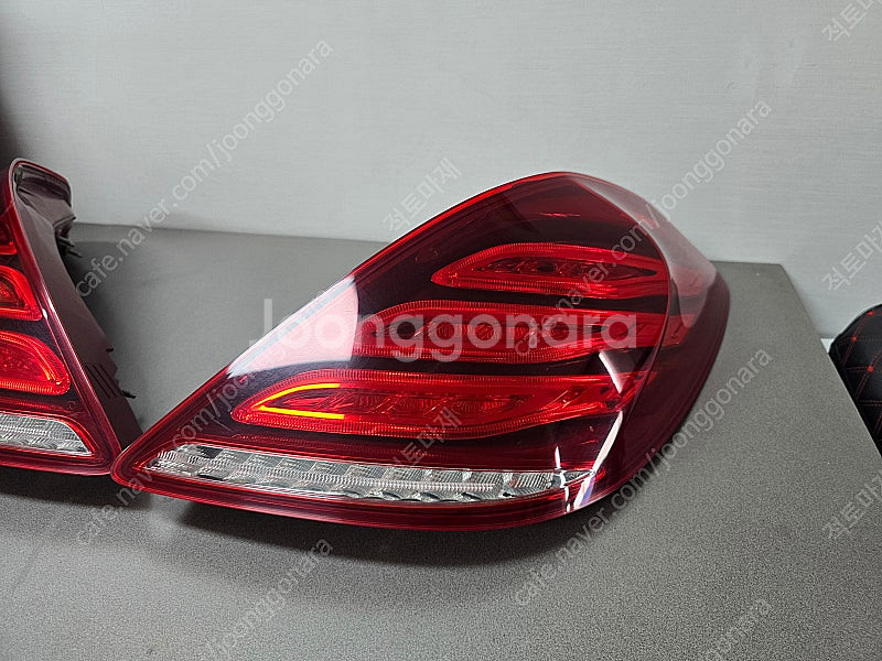 S500 W222 전기형 헤드라이트 앞,뒤 판매합니다.--7