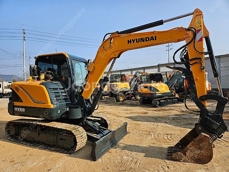 현대 HX60LC 2017년식 회전링크 코끼리집게 02...--1