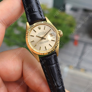 [정품] 롤렉스 여성용 데이저스트 샴페인골드 18K 옐로우골드 금통 (Rolex Datejust 18K Solid Gold Women's)