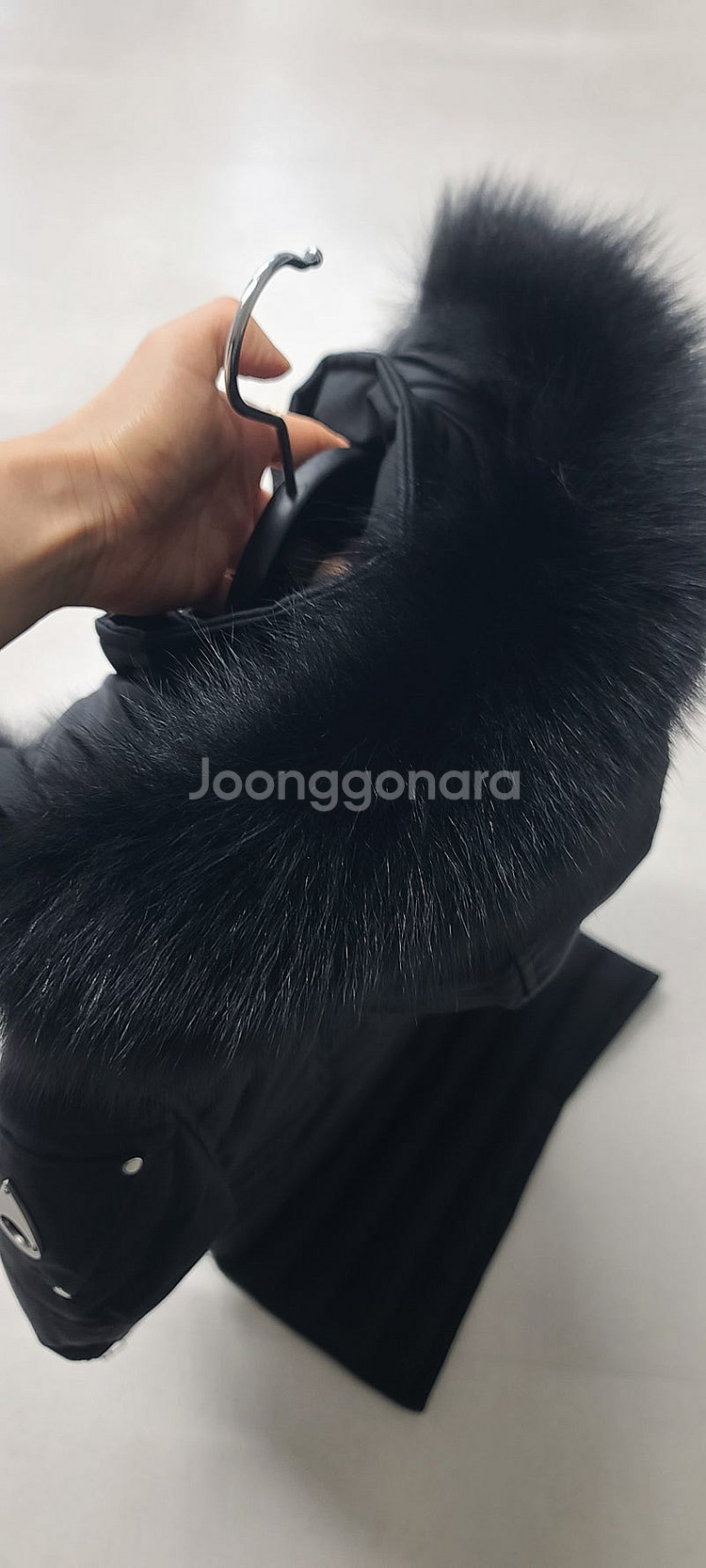 무스너클 롱패딩 XS--1